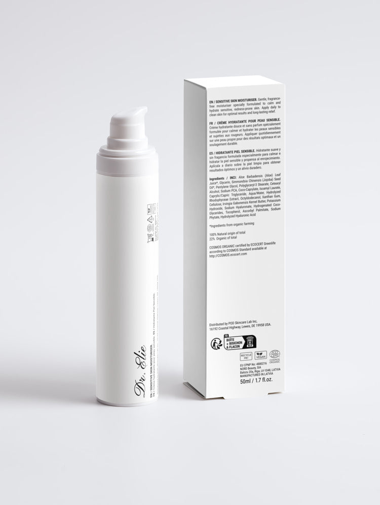 Sensitive Skin Moisturiser, Fragrance Free