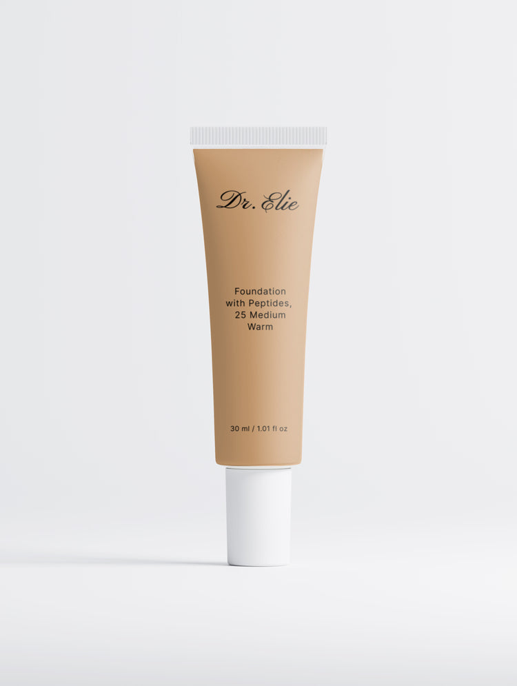 Foundation with Peptides, 25 Medium Warm