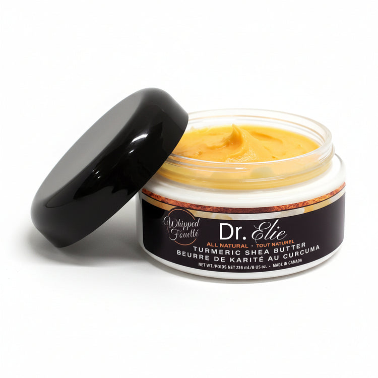 All Natural Turmeric Shea Butter - Whipped - 236 mL