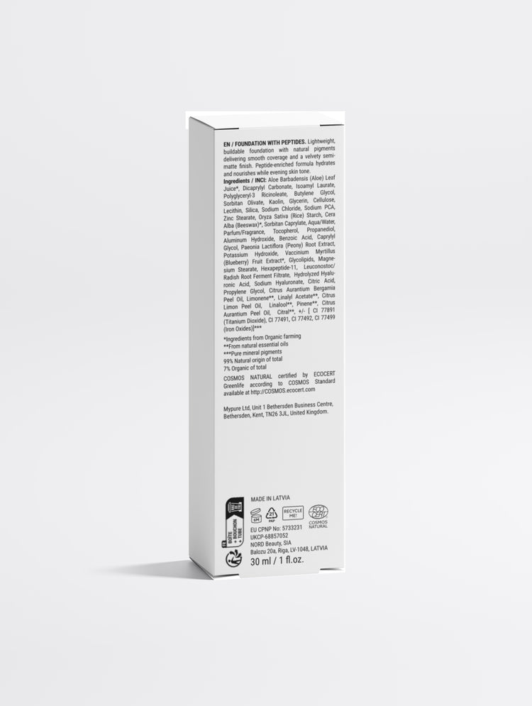 Foundation with Peptides, 30 Tan Neutral