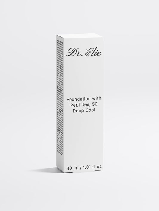 Foundation with Peptides, 50 Deep Cool