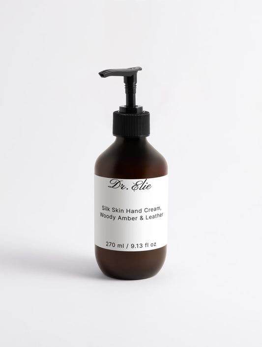 Silk Skin Hand Cream, Woody Amber & Leather