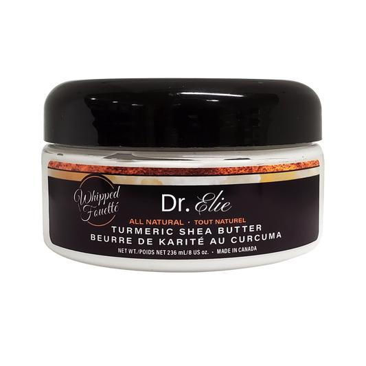All Natural Turmeric Shea Butter - Whipped - 236 mL