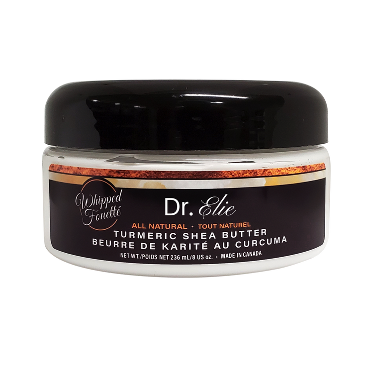 All Natural Turmeric Shea Butter - Whipped - 236 mL